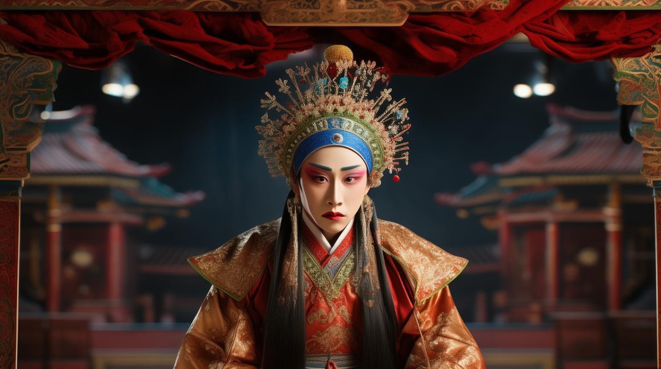 京剧钓金龟李的哭灵