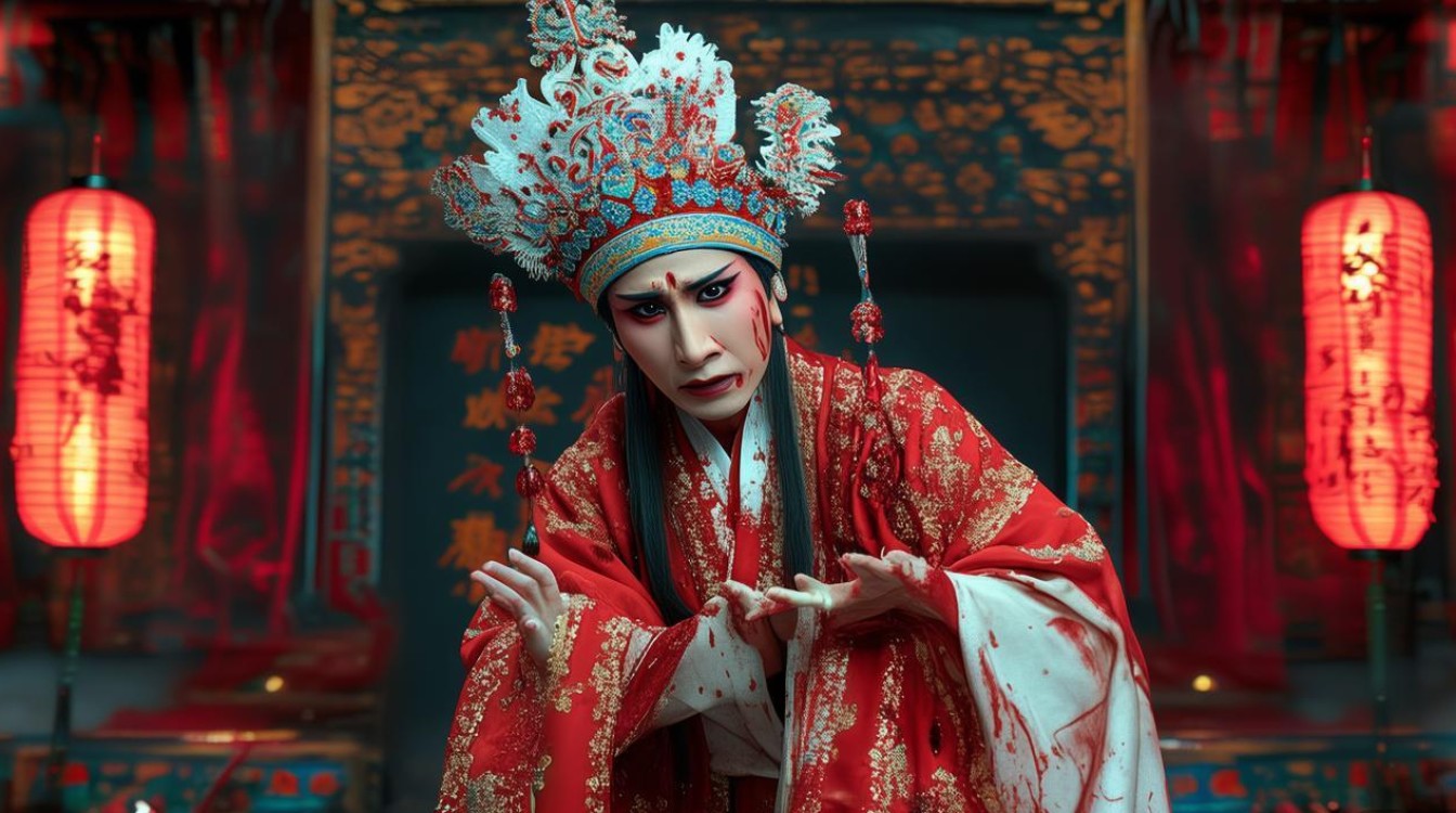 豫剧戏曲血溅乌纱