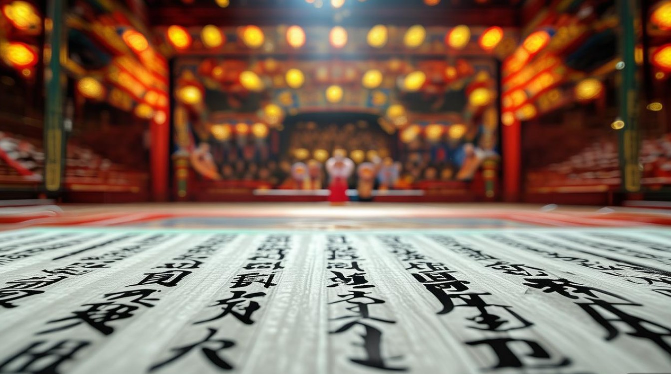 戏曲中哪些是唱词