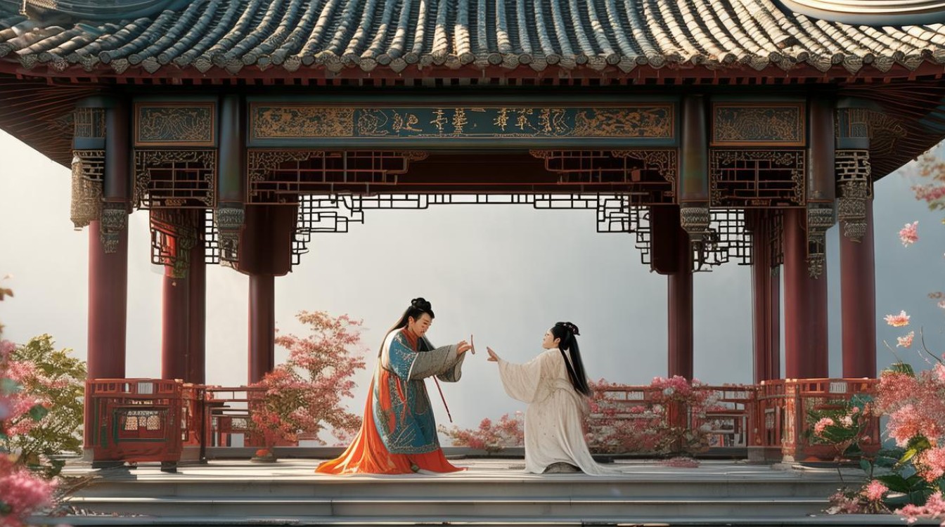 花亭相会戏曲词
