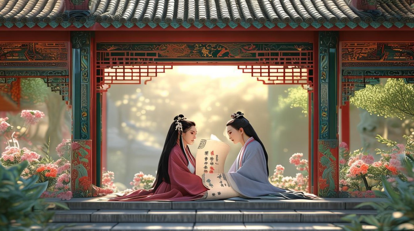 花亭相会戏曲词
