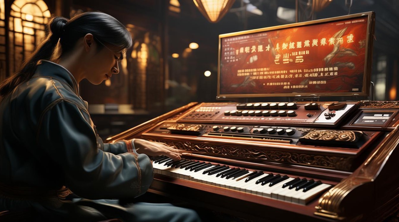 戏曲电子琴弹奏