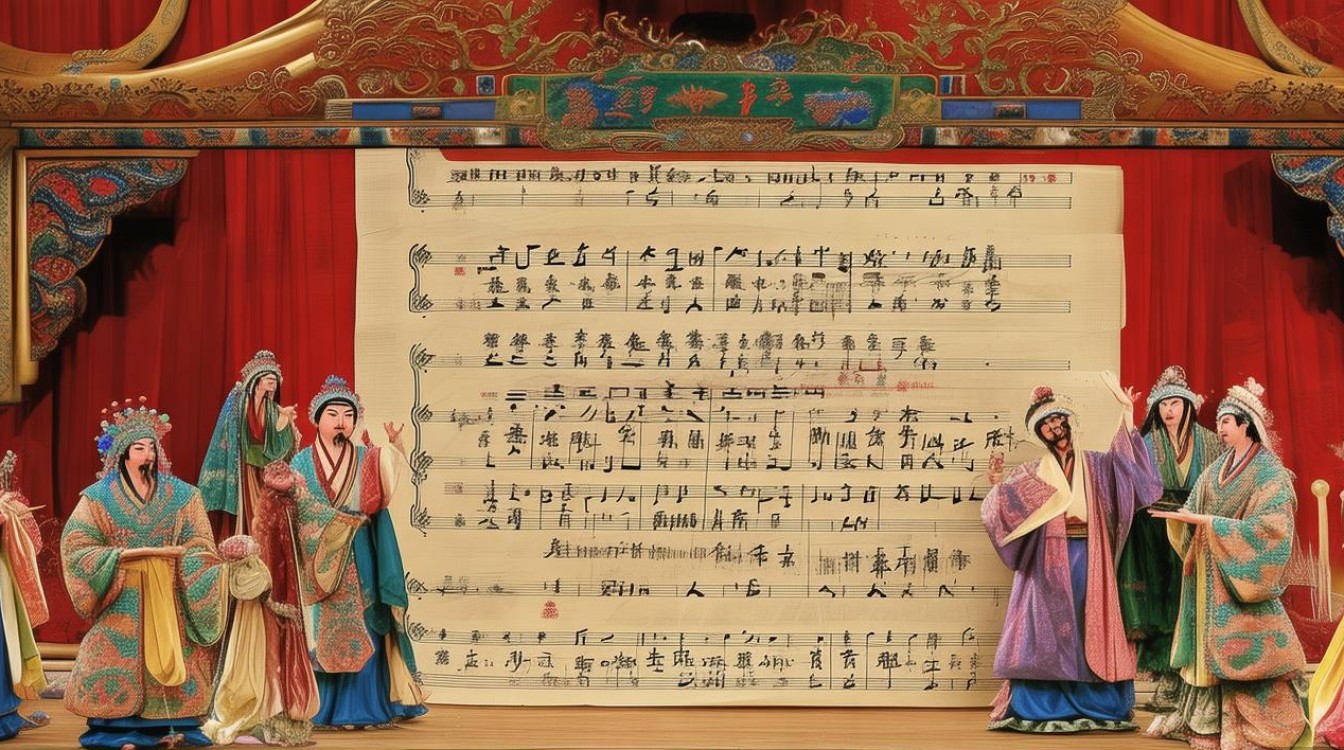 豫剧网探阴山曲谱