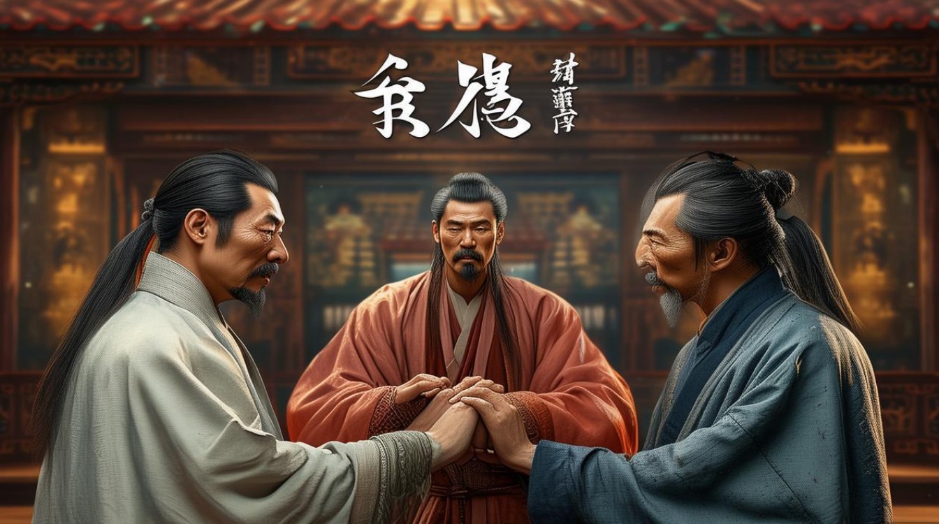 河南豫剧三父子结拜