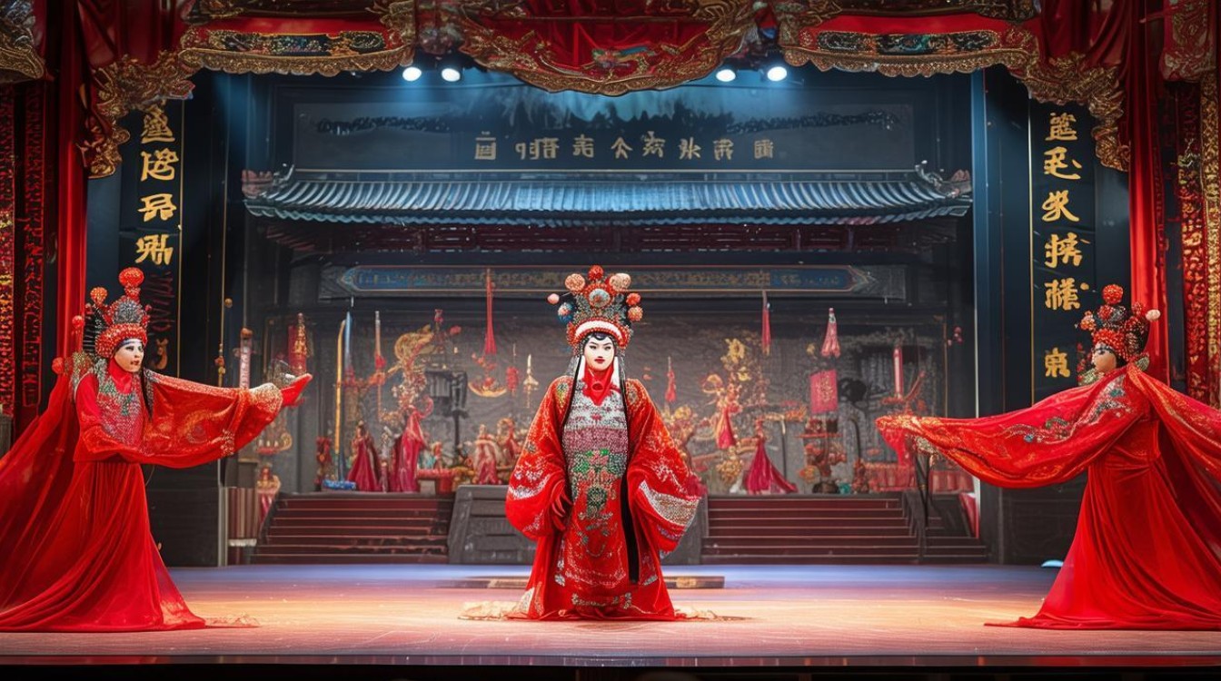 京剧张云红灯记