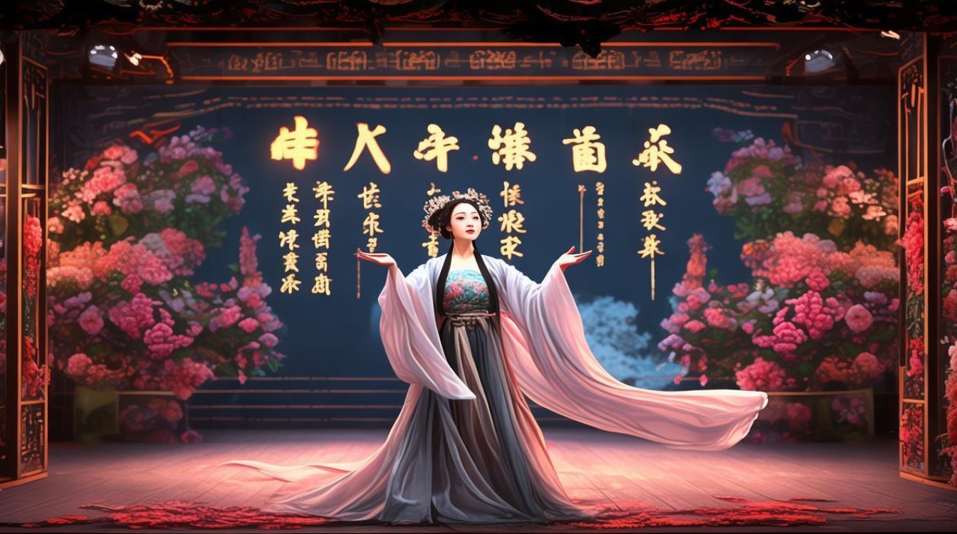 豫剧戏曲花为媒