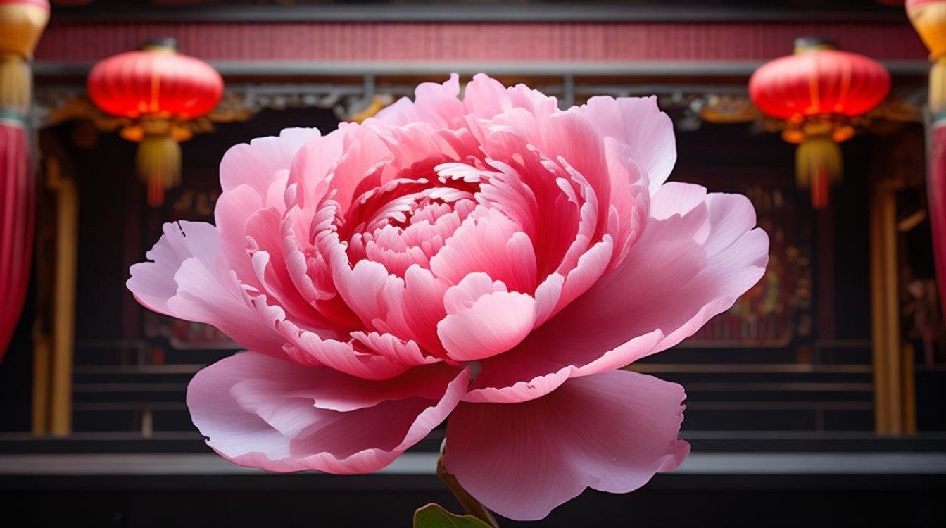 牡丹花在京剧中