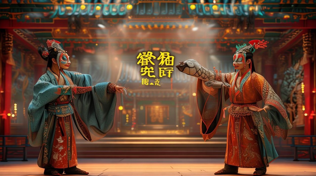 游龙戏凤对唱京剧