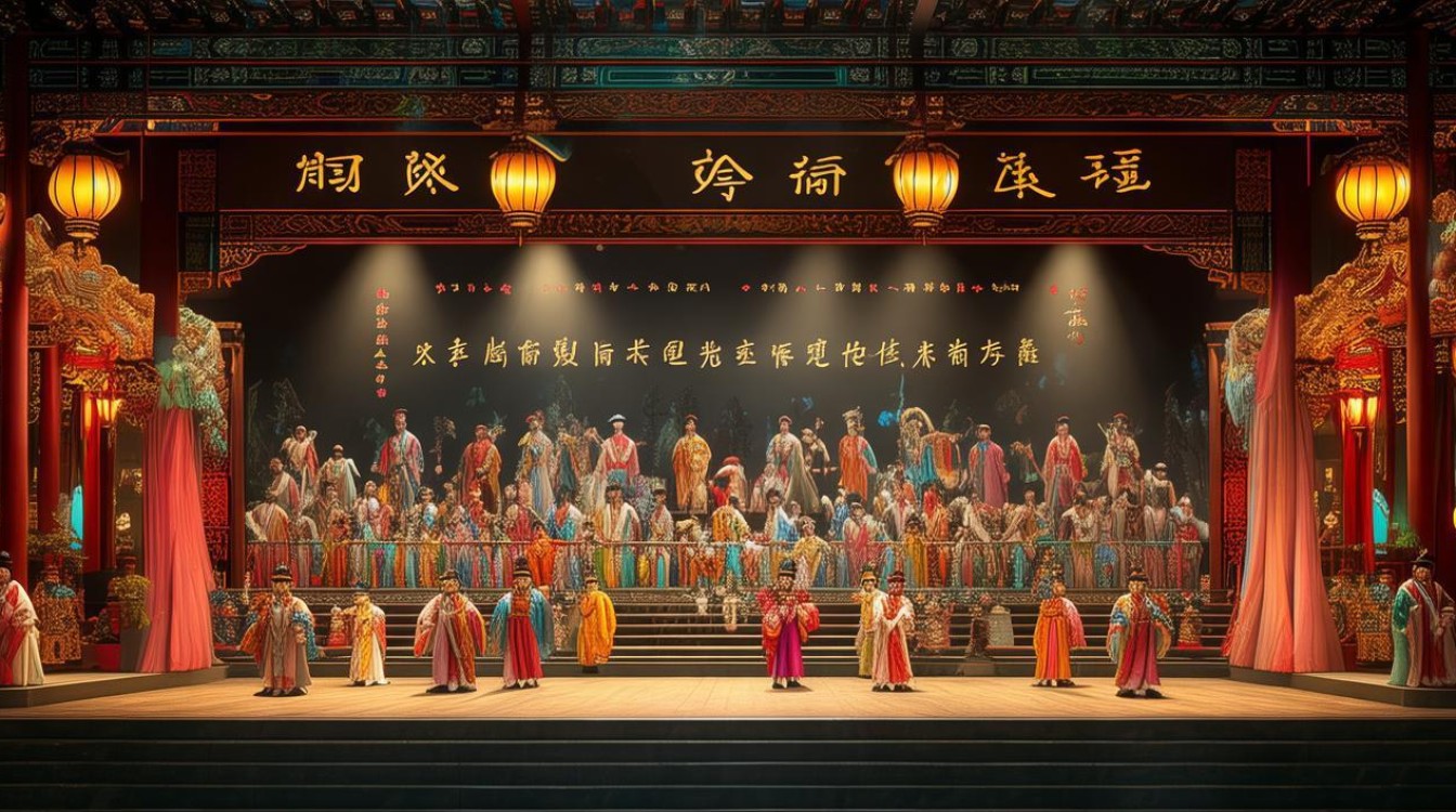 形容戏曲荟萃的诗句