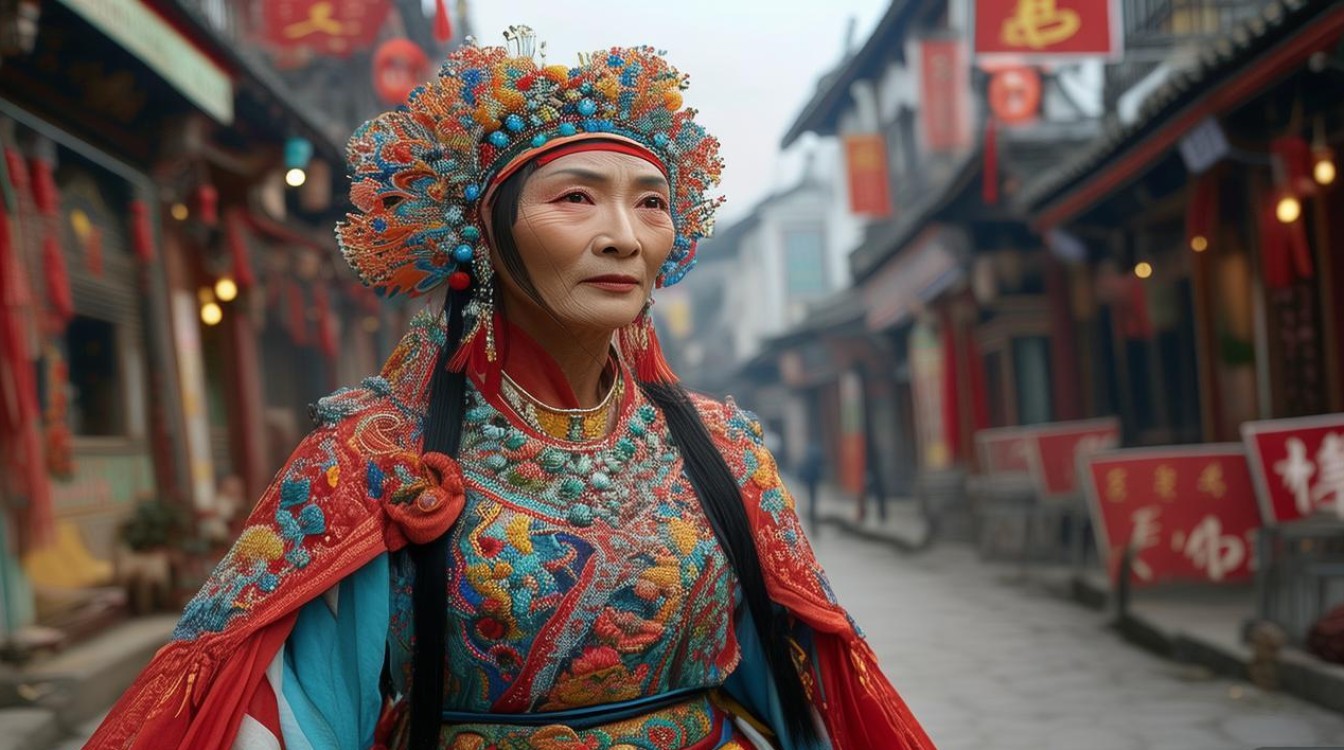 豫剧麻风女回娘家