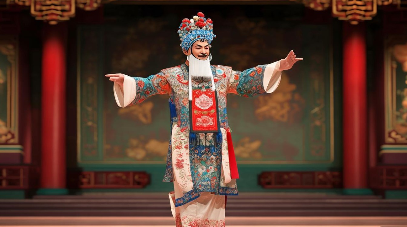 京剧老生舞台基本动作