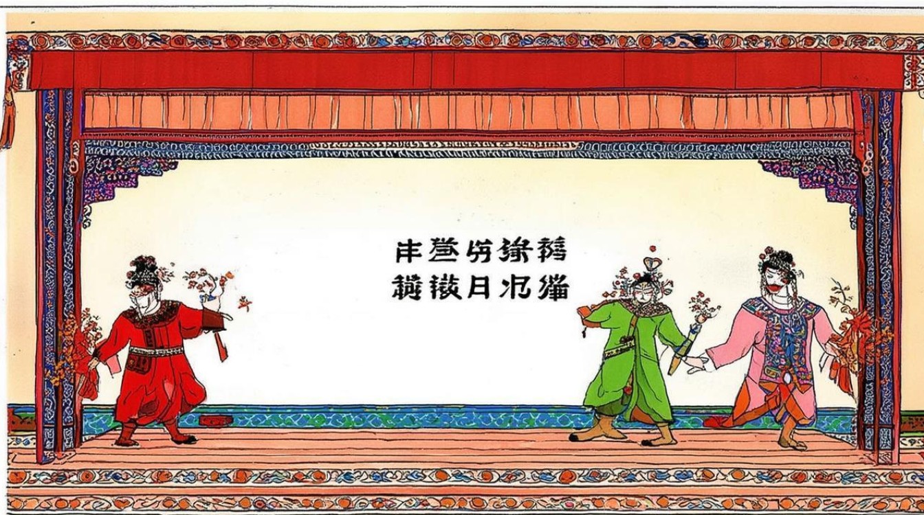霸王别姬手绘京剧