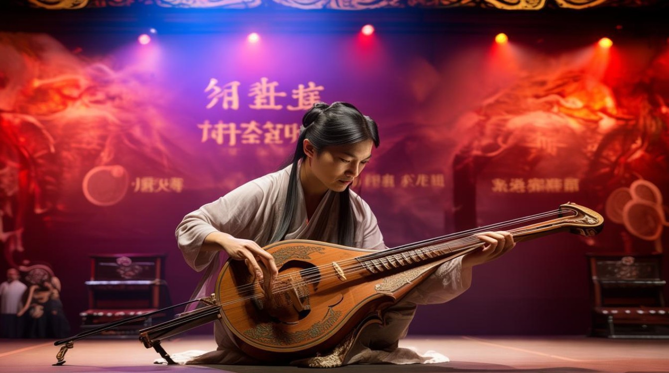 聊城豫剧团板胡演奏