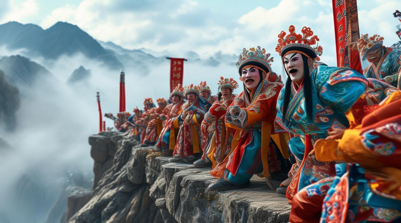 京剧穆柯寨 占据山头