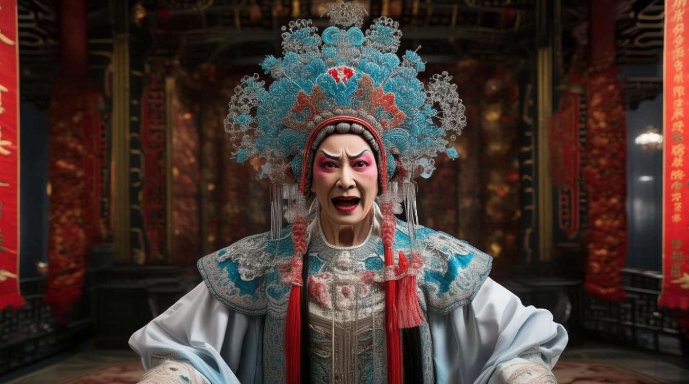 京剧老旦贺后骂殿