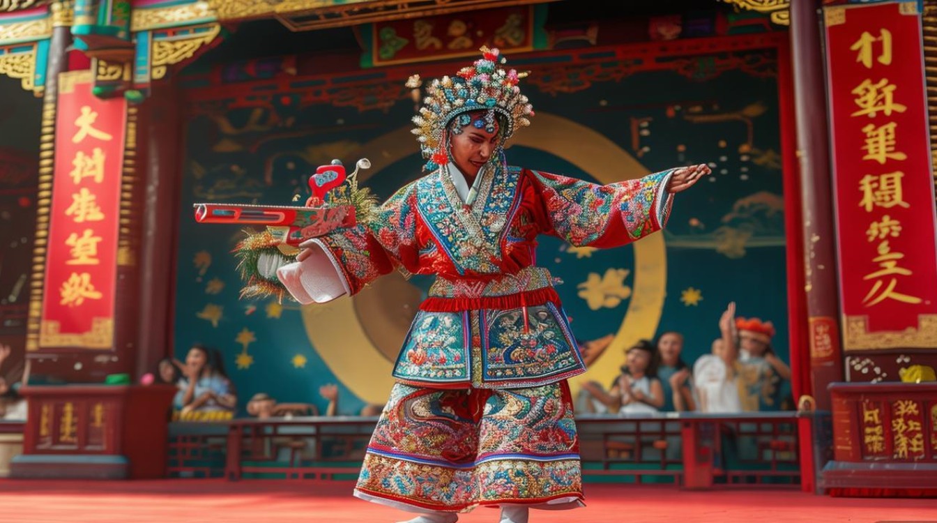 河南豫剧对花枪快乐