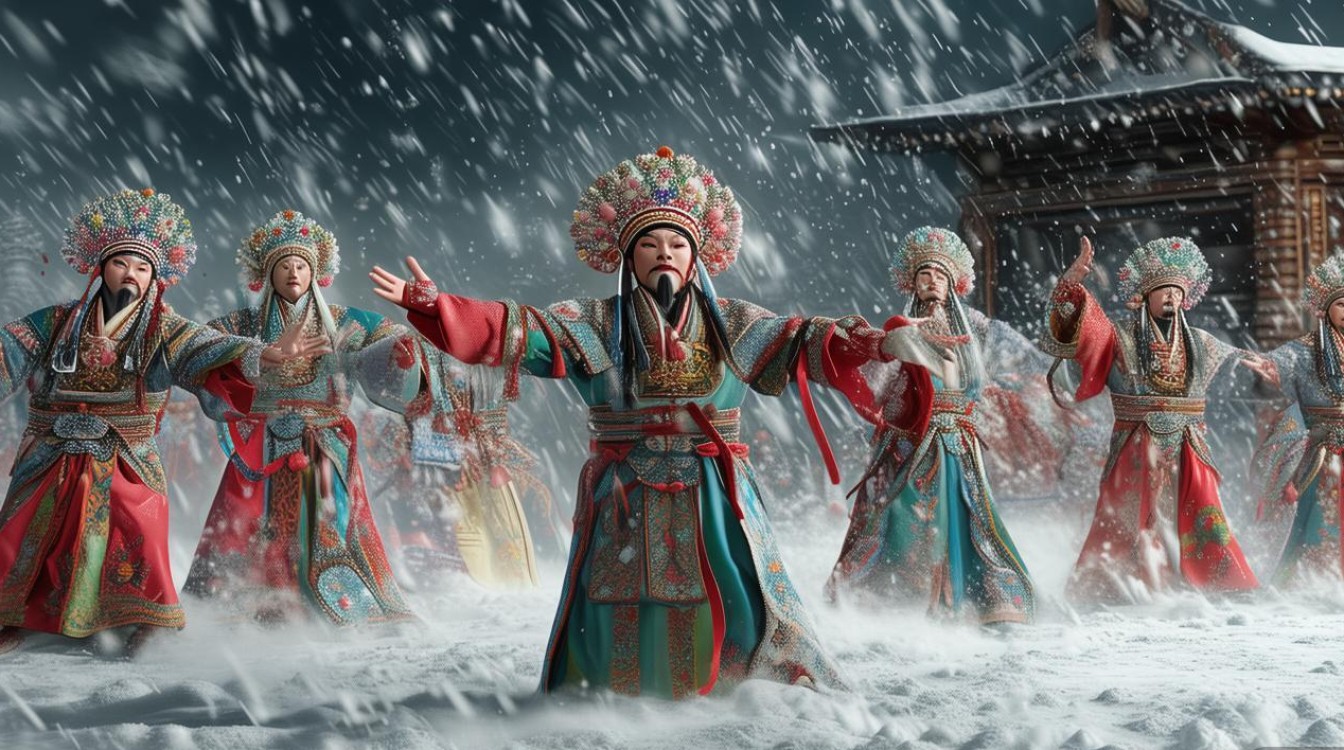 看河南豫剧风雪配
