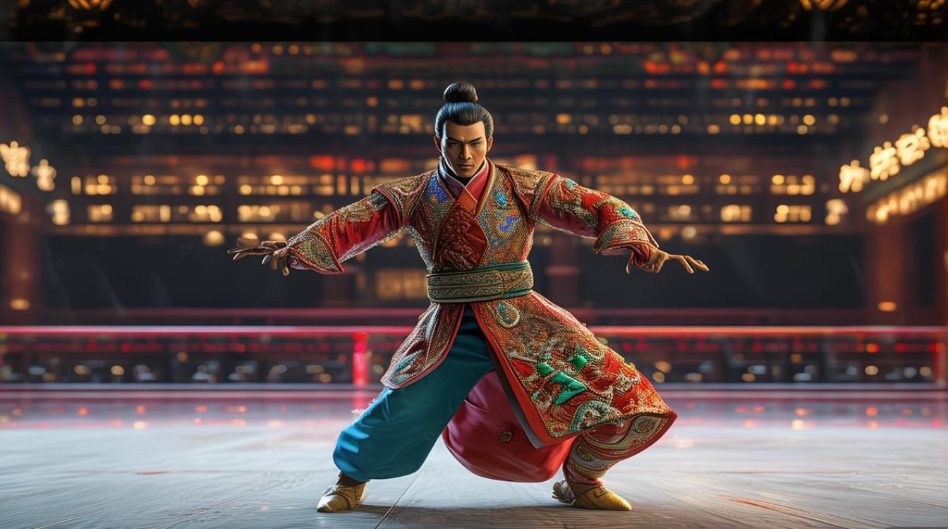 赞誉戏曲武生的句子