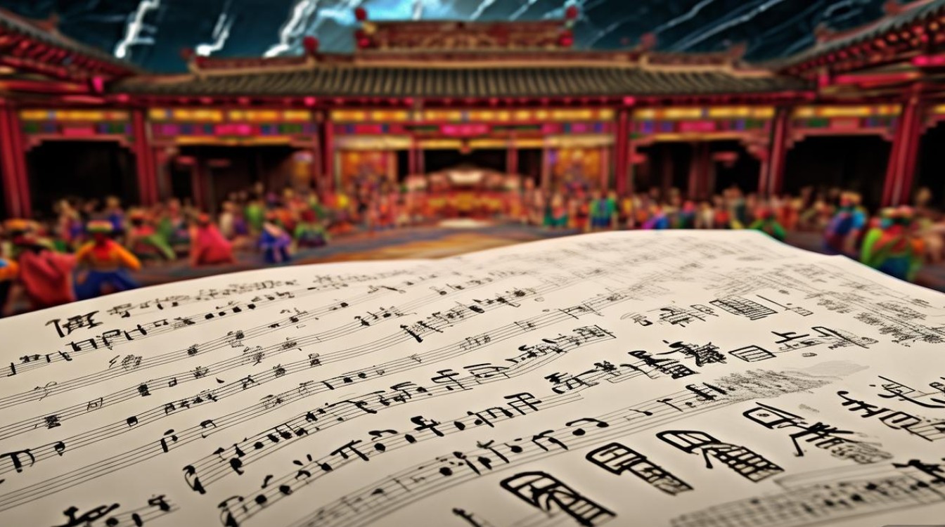 豫剧风雨行宫全场简谱
