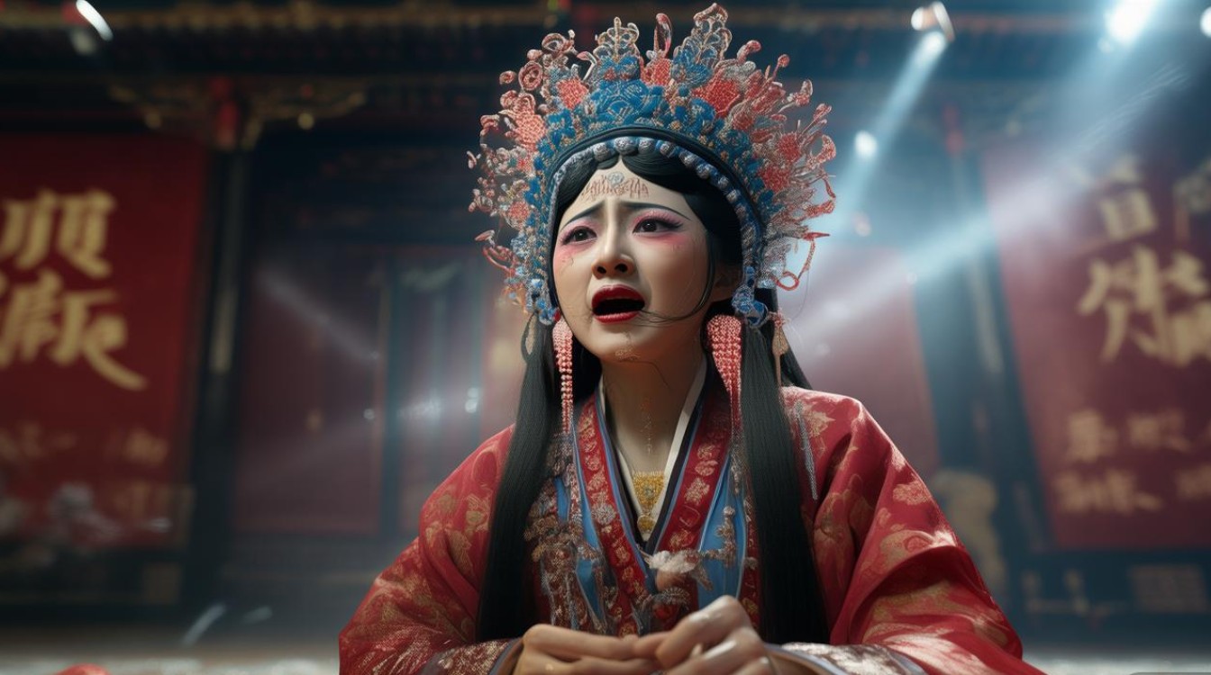 豫剧李雪梅哭丧