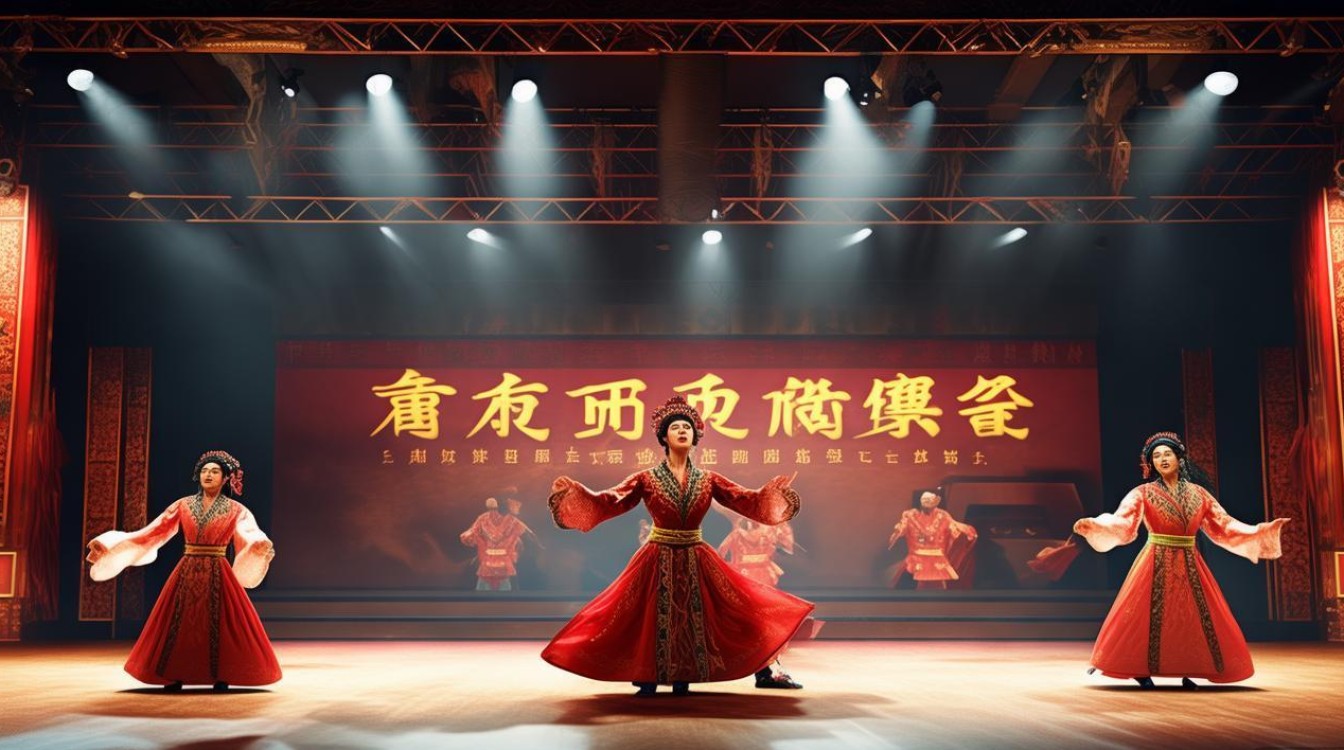 偃师豫剧团歌舞演出