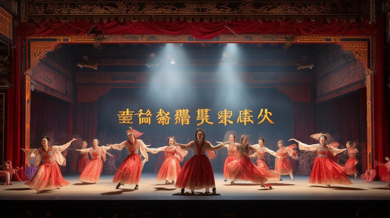 偃师豫剧团歌舞演出