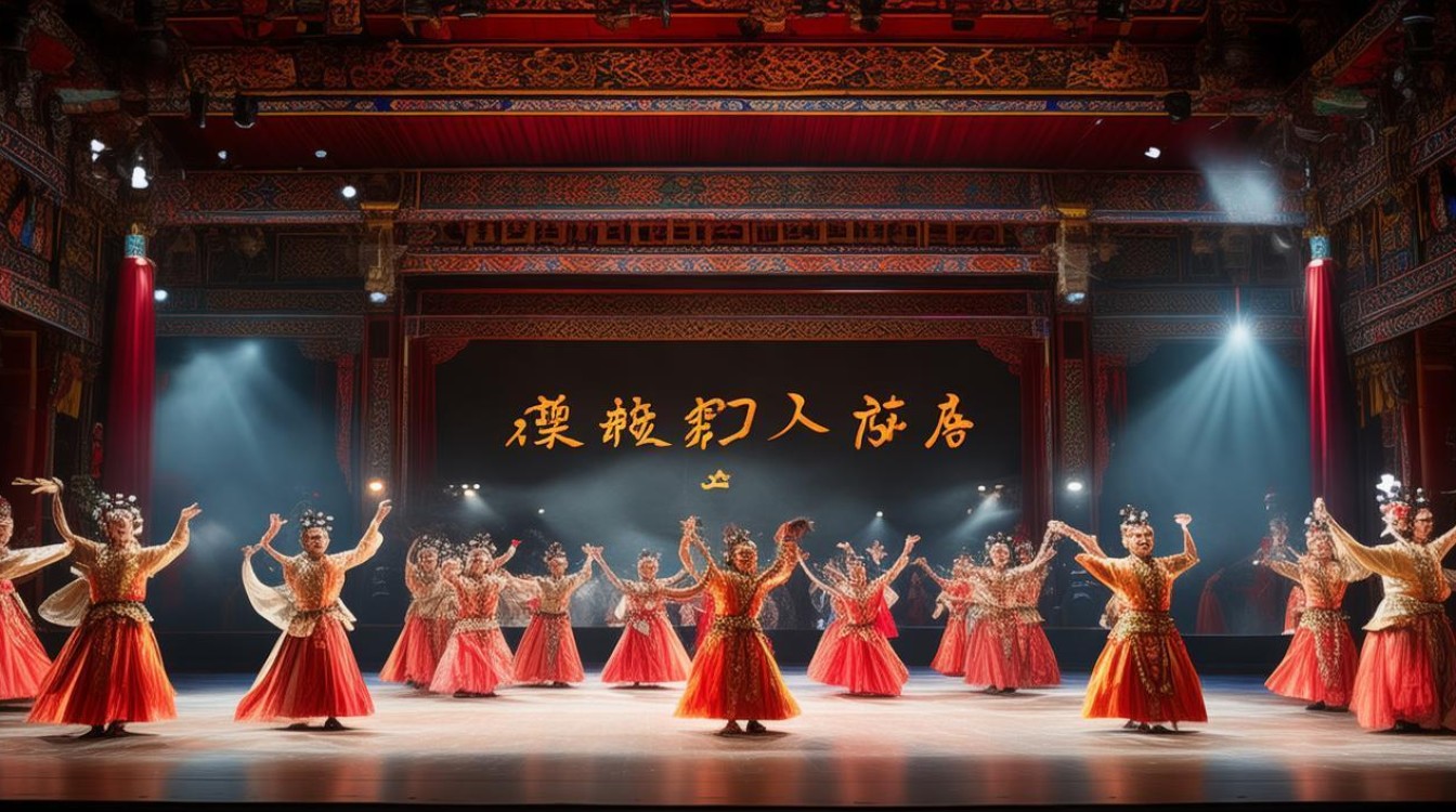 偃师豫剧团歌舞演出