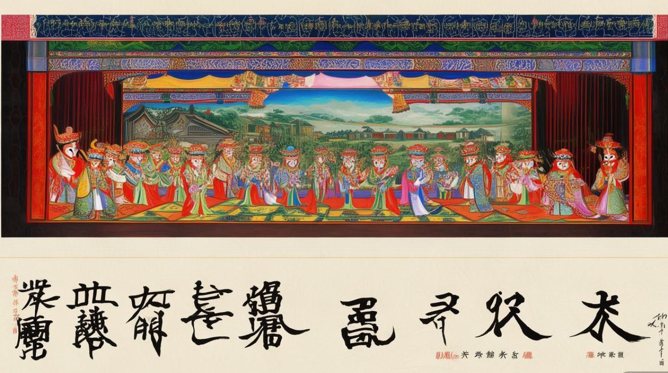 戏曲太谷秧歌画网