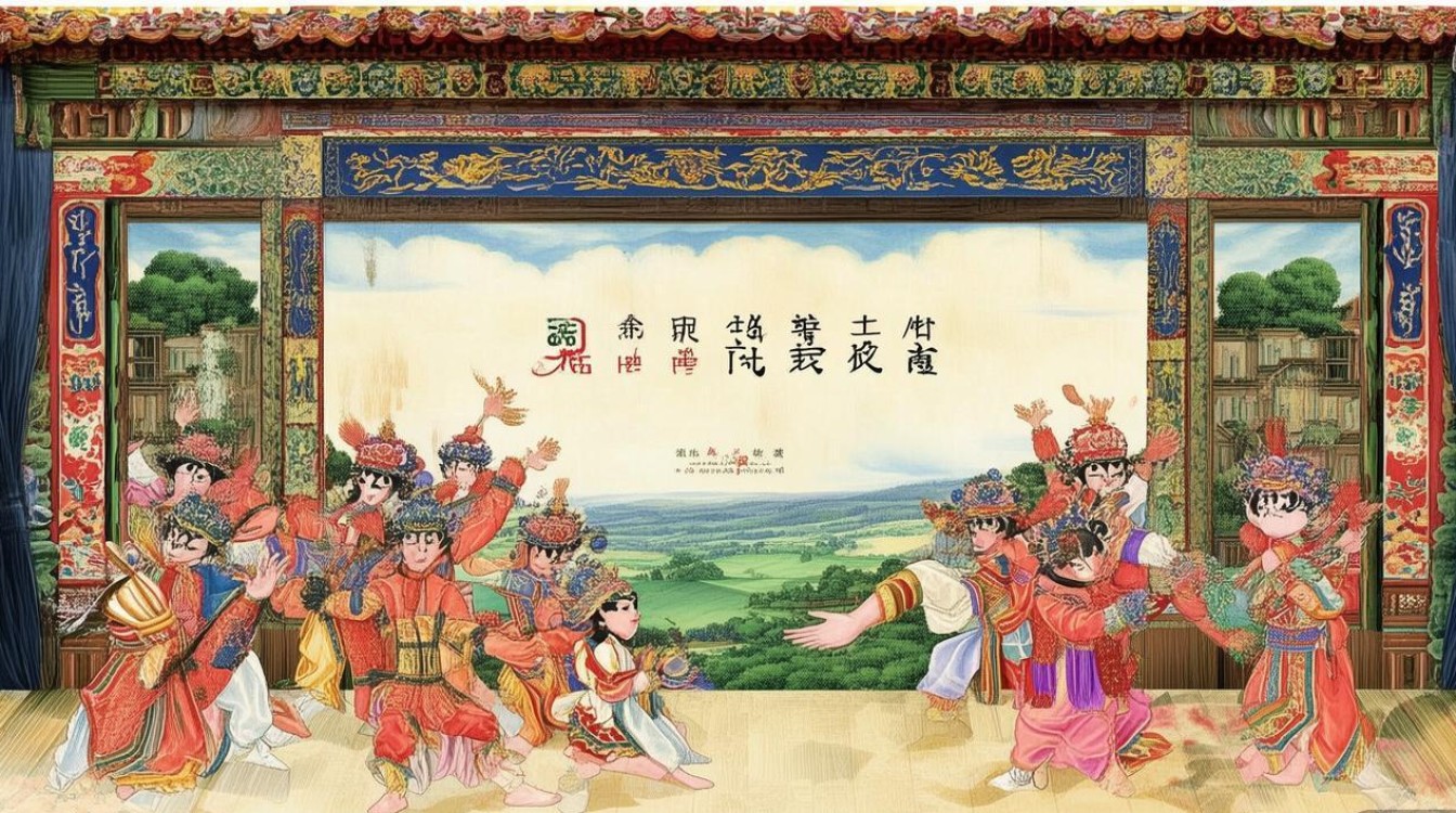 戏曲太谷秧歌画网