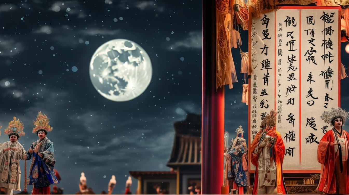 京剧一轮明月歌词