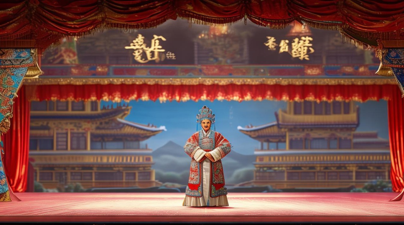 京剧探皇陵裘盛戎