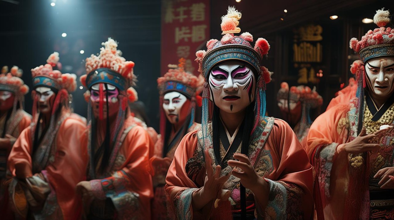 豫剧 全家福 排练