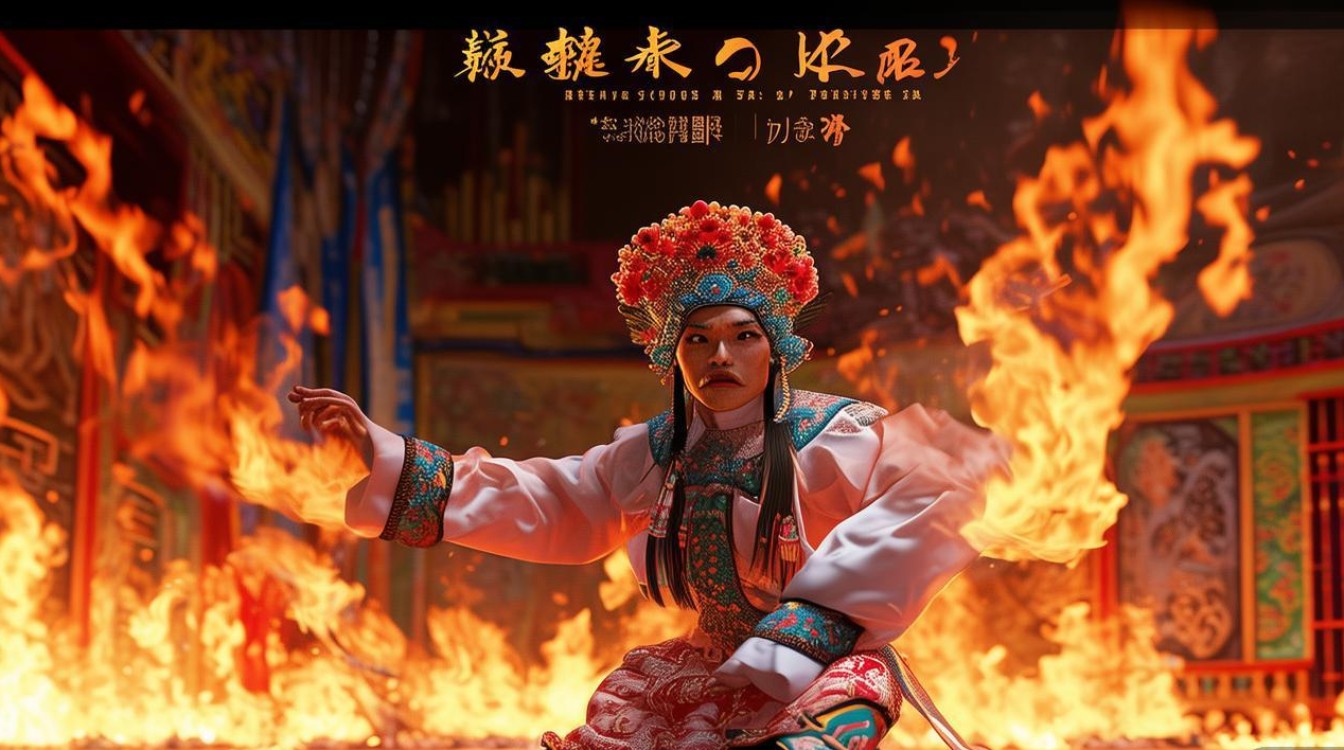京剧王俊火烧余洪