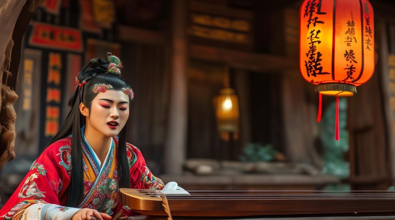 戏曲坠子拉荆芭