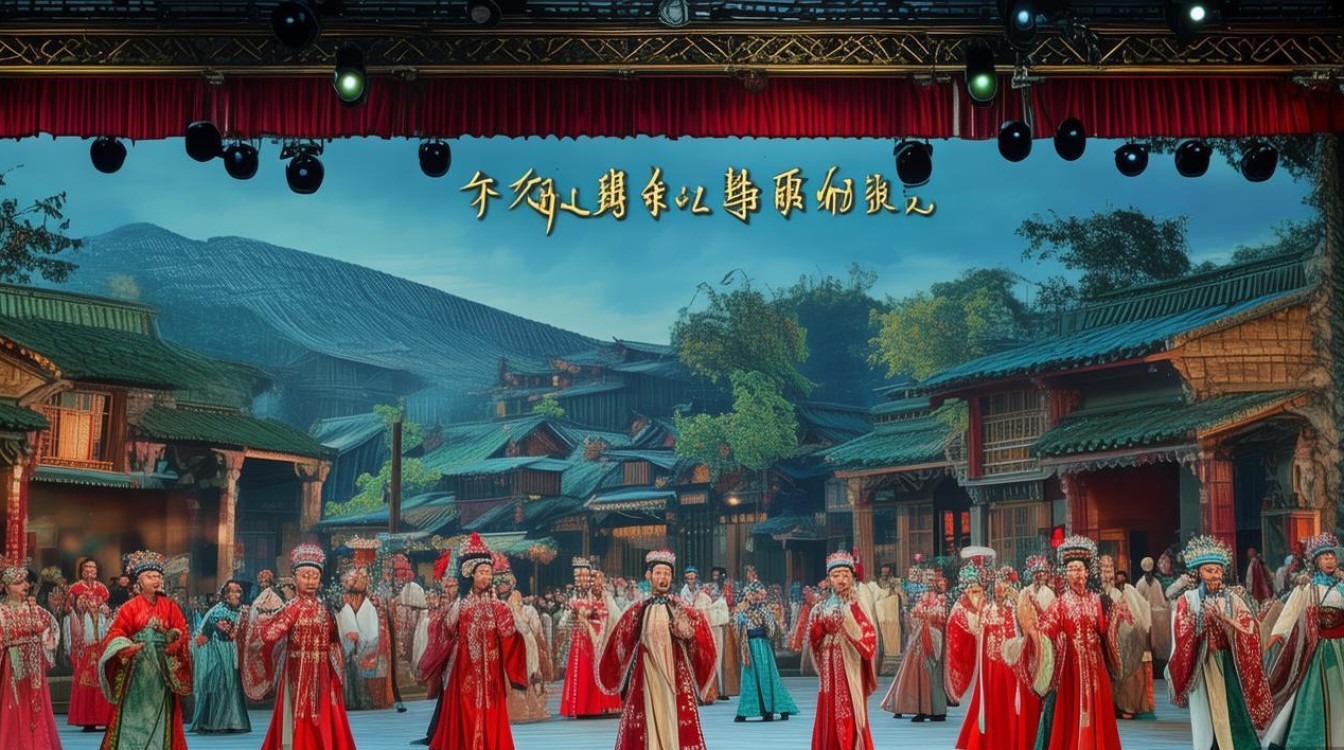 现代推剧农村戏曲