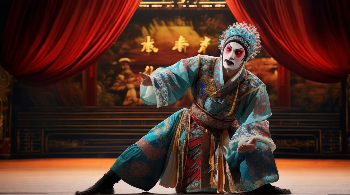 京剧斩老蔡阳的头
