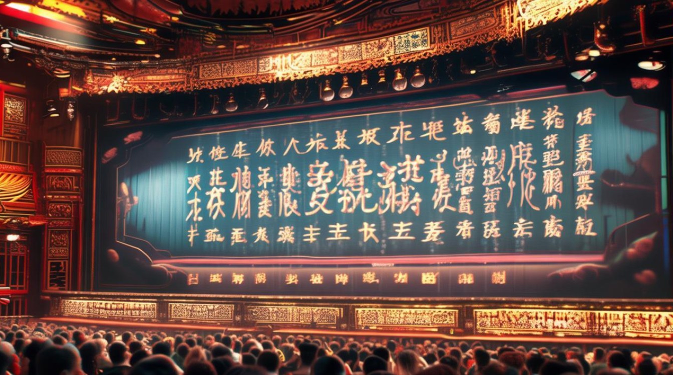 戏曲视频怎么滚动打字