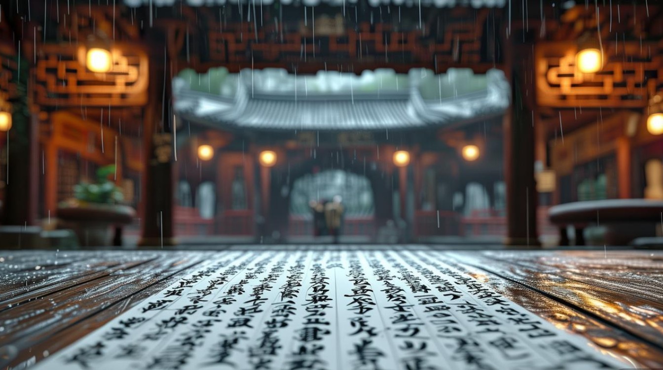 戏曲听雨楼剧本