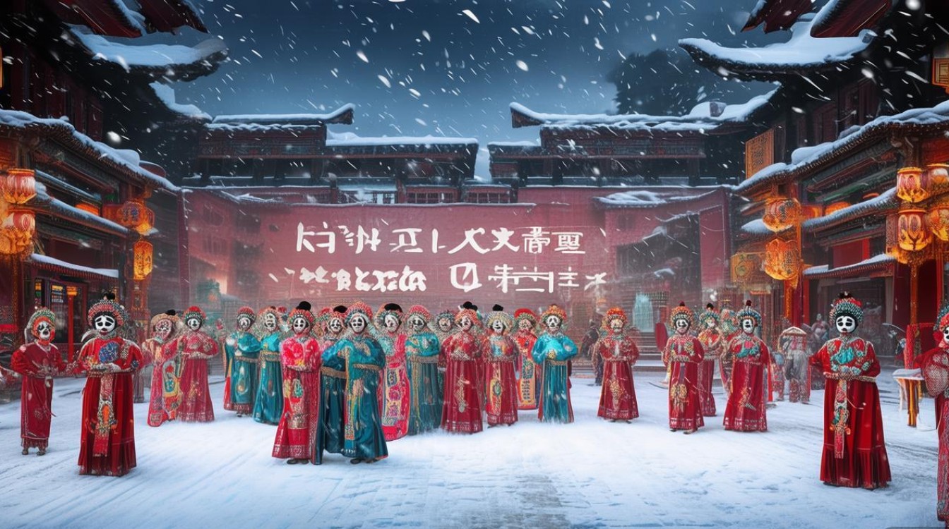 河南豫剧风雪配曲剧