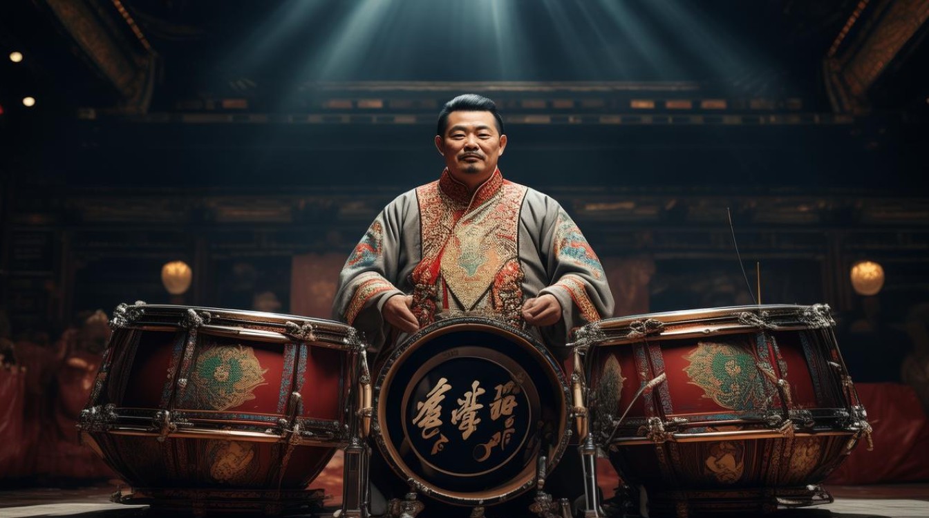 战友京剧团鼓师