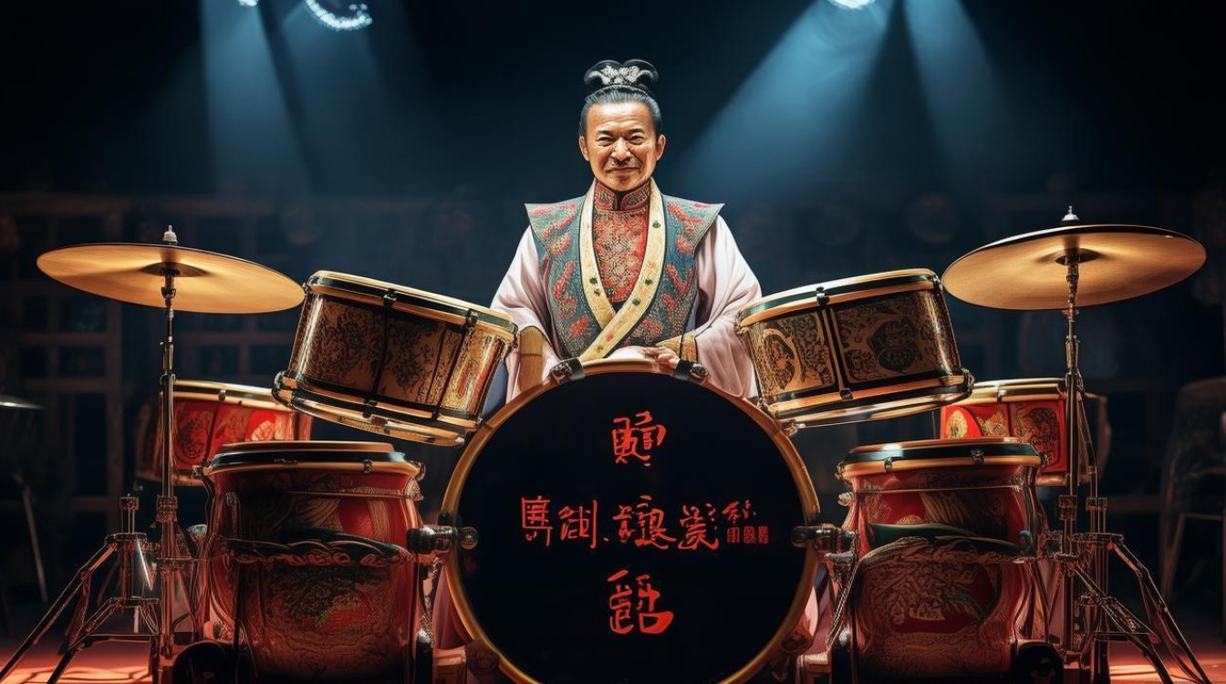 战友京剧团鼓师