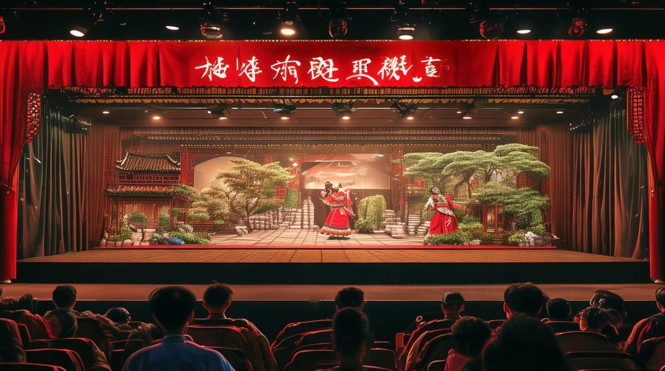 观看豫剧喜鹊迎门