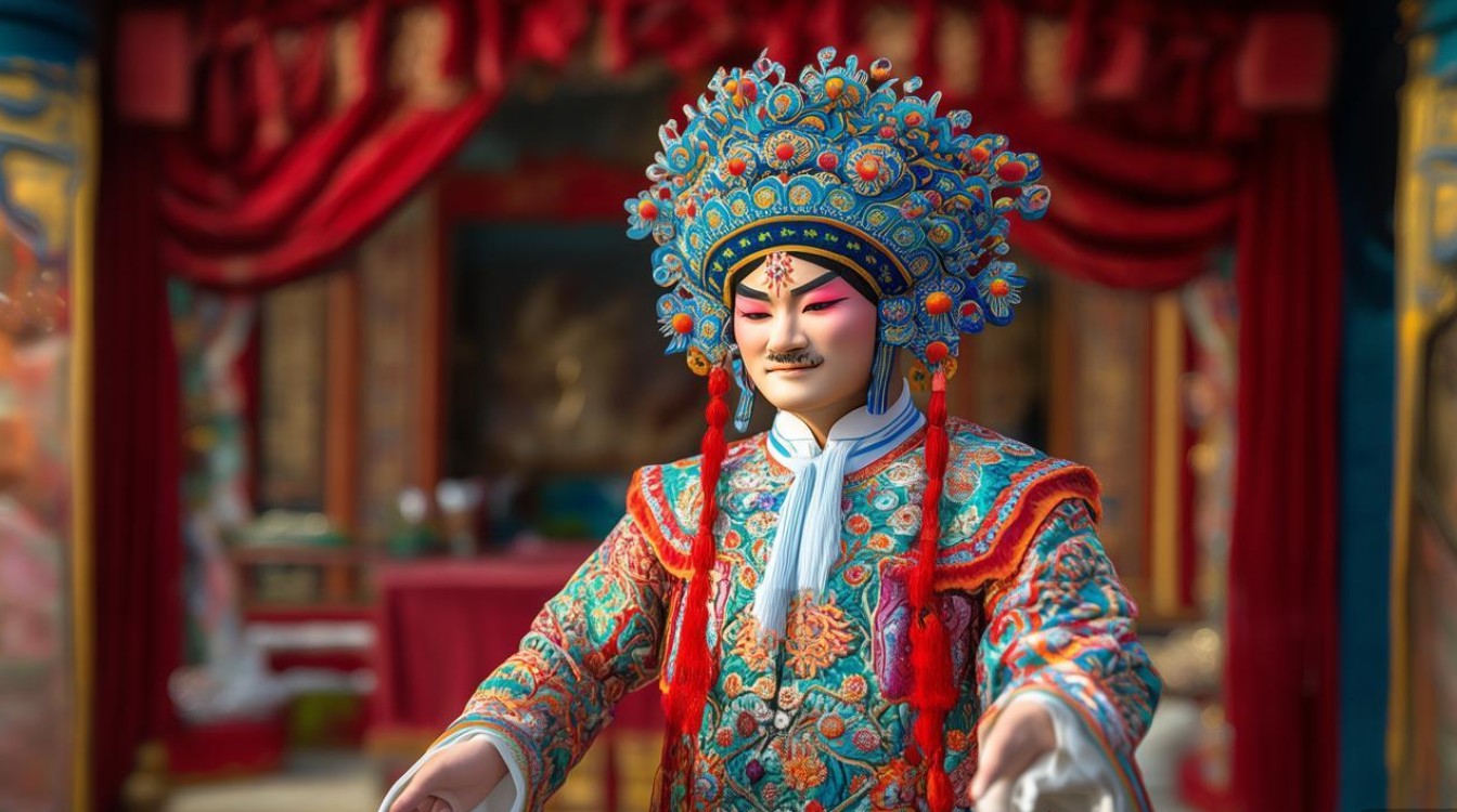 下戴中国京剧