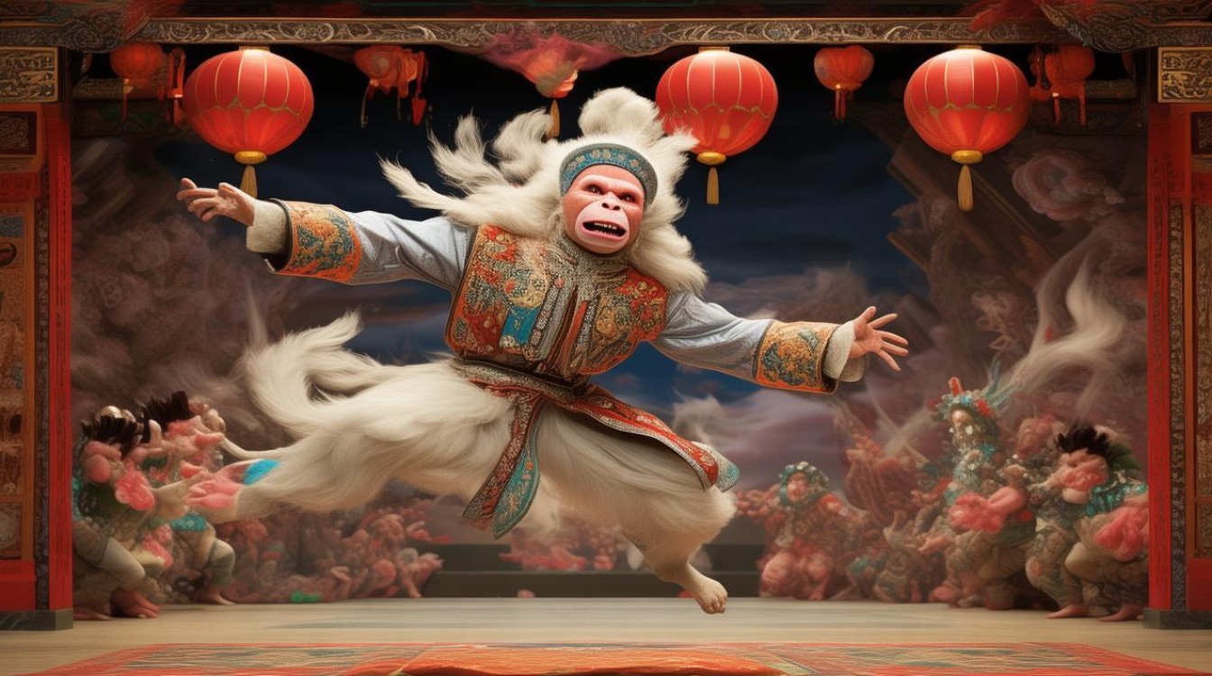京剧白猿救母
