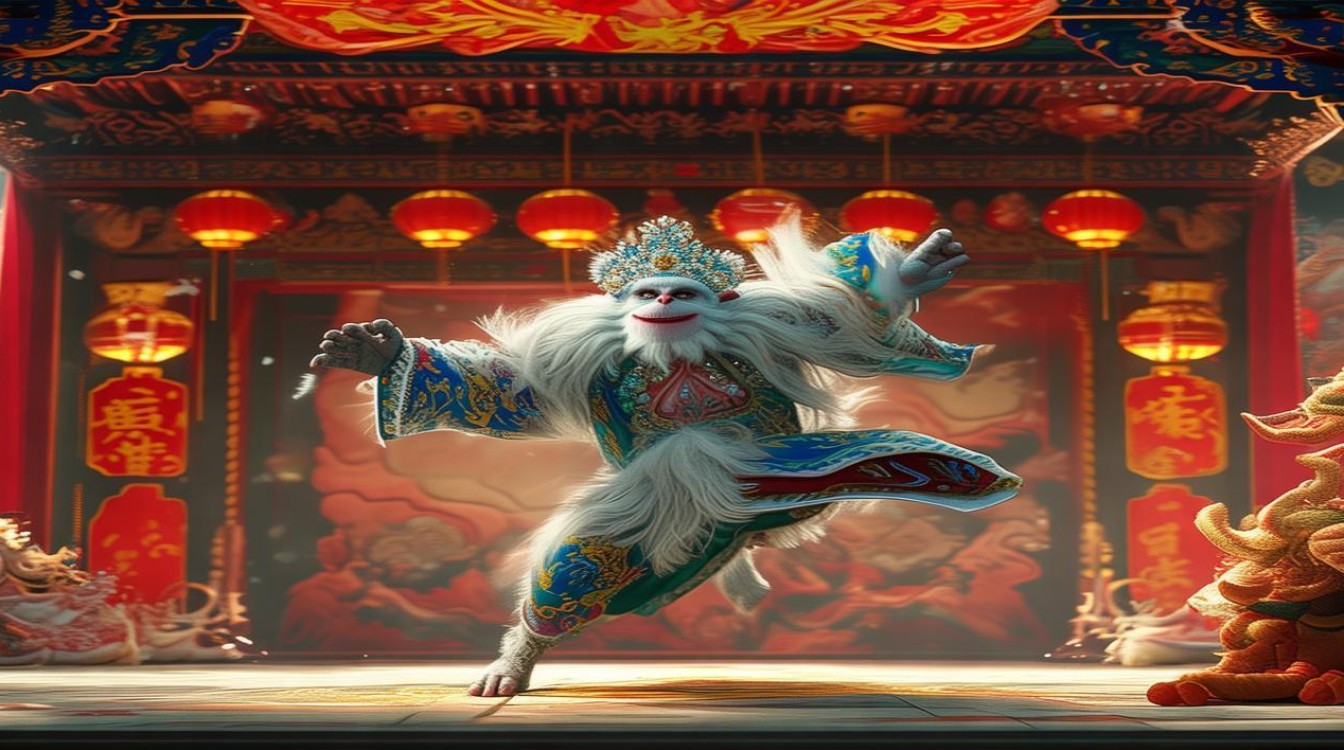 京剧白猿救母