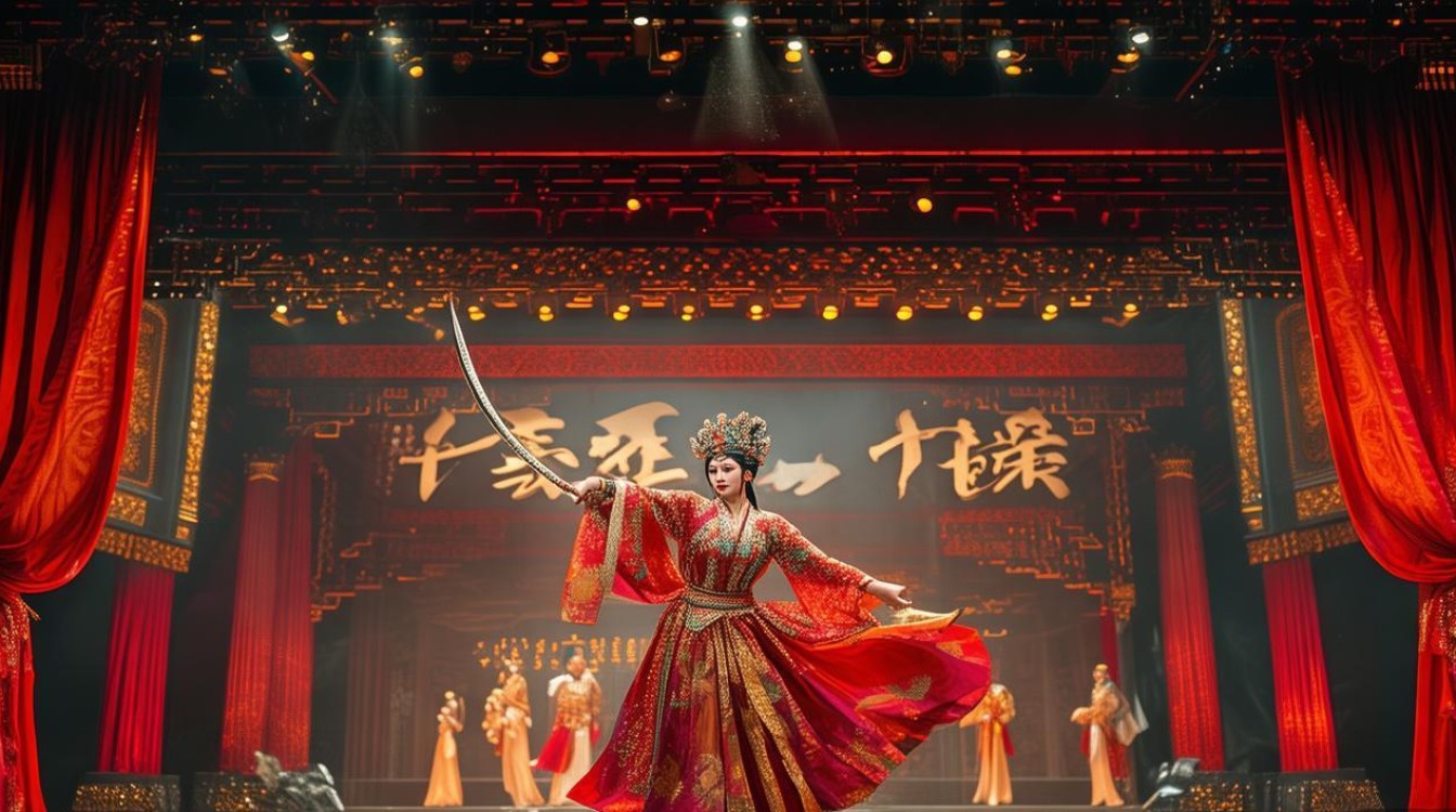 豫剧戏曲电影对花枪