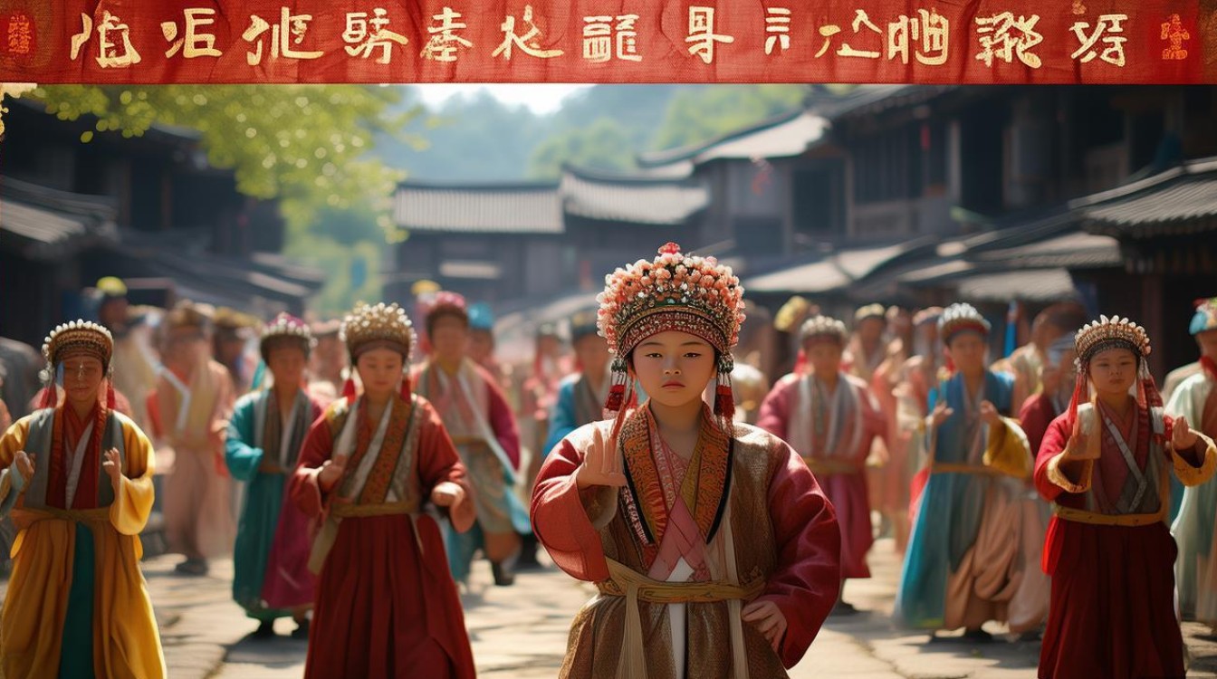 河南戏曲少儿朝阳沟