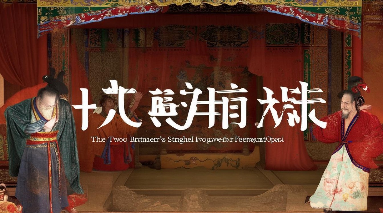 河南豫剧弟兄俩争权