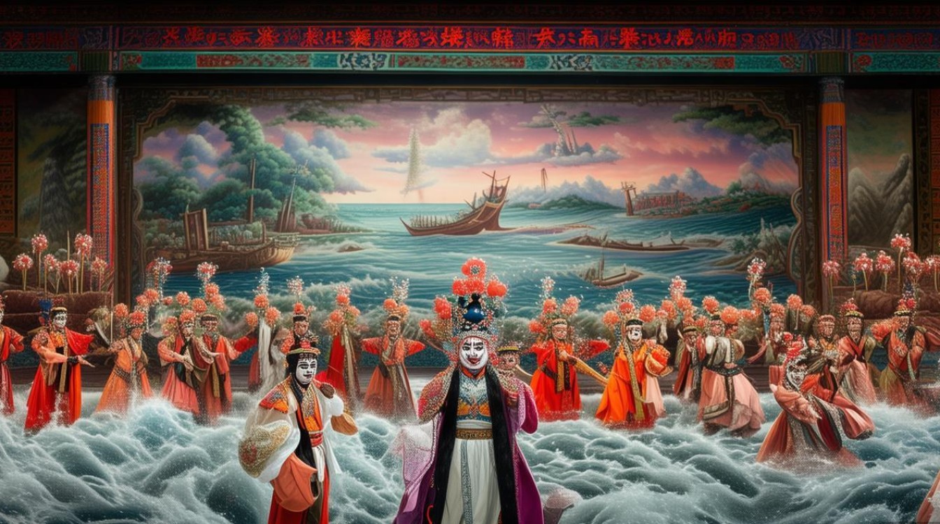 京剧水淹七军剧照