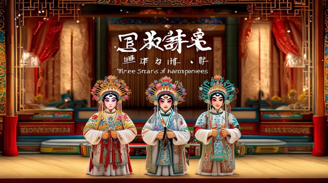 京剧三星贺喜
